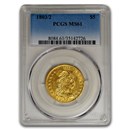 1803/2 $5 Turban Head Gold Half Eagle MS-61 PCGS 1803/2 $5 Turban Head Gold Half Eagle MS-61 PCGS